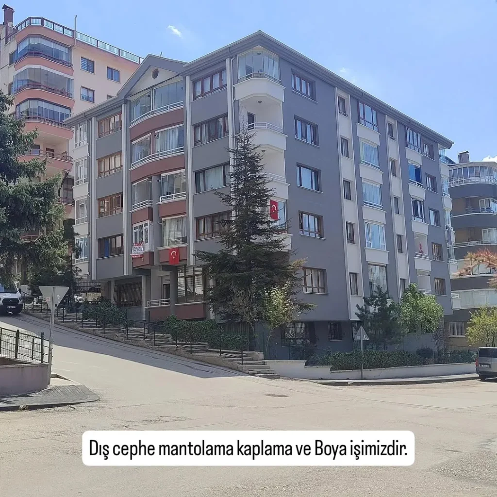 Ankara’da mantolama ve dış cephe boya uygulaması, Er-Fa Grup İzolasyon (6)