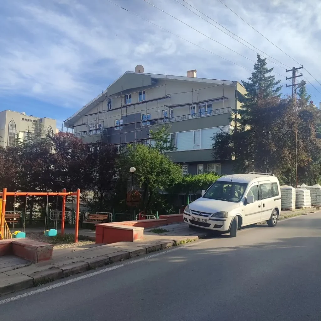 Ankara’da mantolama ve dış cephe boya uygulaması, Er-Fa Grup İzolasyon (8)